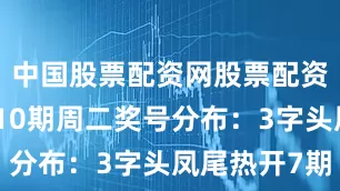 中国股票配资网股票配资双色球近10期周二奖号分布：3字头凤尾热开7期