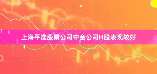 上海平准股票公司中金公司H股表现较好